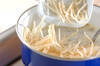 キムチの豆乳にゅうめんの作り方の手順4