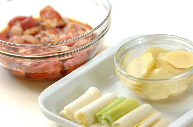 鶏肉のレンジ煮の作り方の手順1