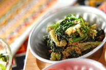 ホウレン草のクルミ和え