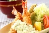 大きなエビフライ