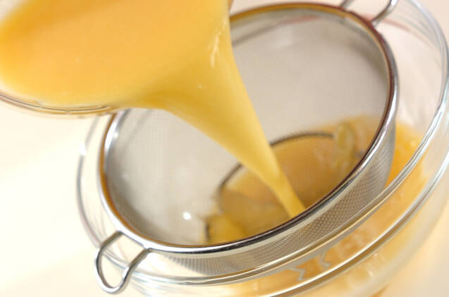 水煮コーン入り茶碗蒸しの作り方の手順4