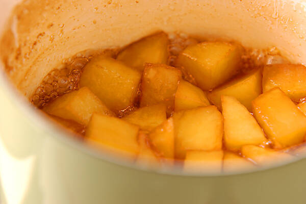 ジャガの揚げ煮の作り方の手順4