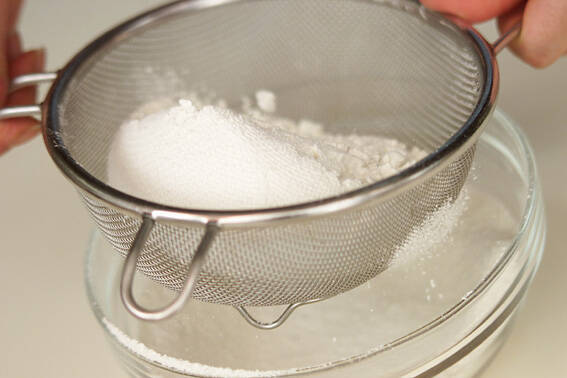 あん入り揚げゴマドーナツの作り方の手順1