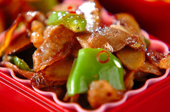 豚肉とゴボウの塩きんぴら