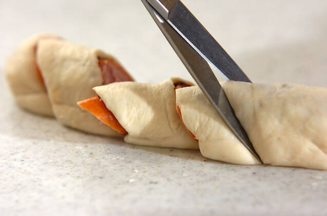 スパイシーソーセージリングの作り方の手順6