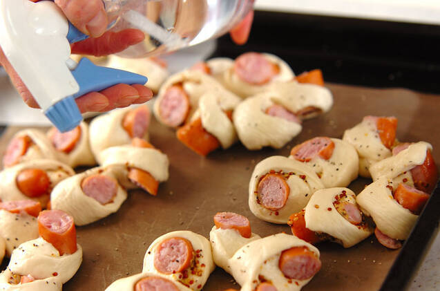 スパイシーソーセージリングの作り方の手順8