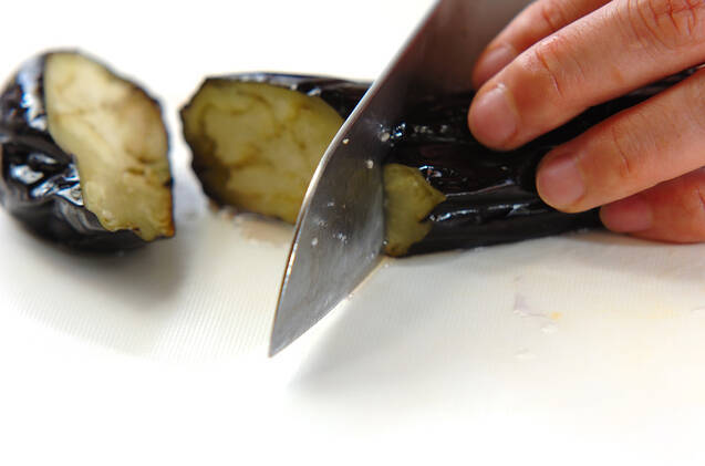 フライパンで簡単 ナスの揚げ浸し　15分で完成 基本の和食料理の作り方の手順7