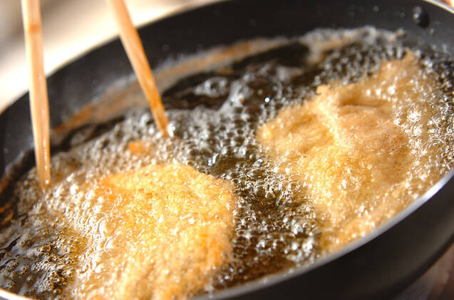 もち入りトンカツの作り方の手順5