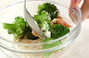 ブロッコリータラコ豆腐ソース和えの作り方の手順2