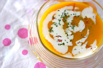 ひんやりカボチャスープ