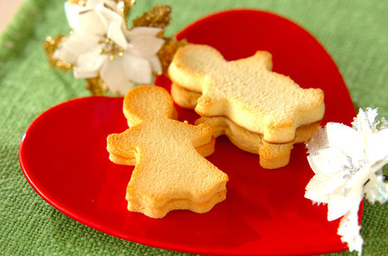 簡単サクサクチョコサンドケーキ