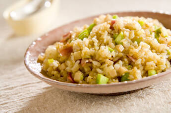 そら豆入りチャーハン