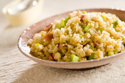 そら豆入りチャーハン