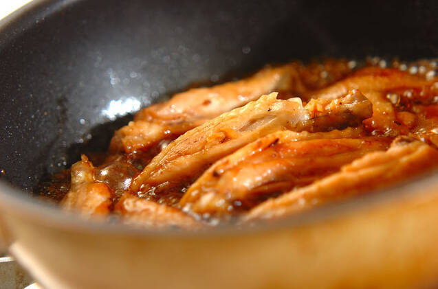 あとひくおいしさ！手羽中の甘辛煮の作り方の手順5