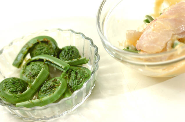 春キャベツの押し寿司の作り方の手順2