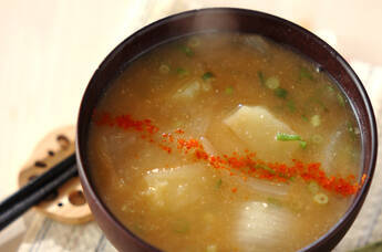 ホクホクジャガイモのみそ汁