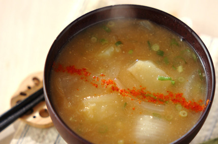 ホクホクジャガイモのみそ汁