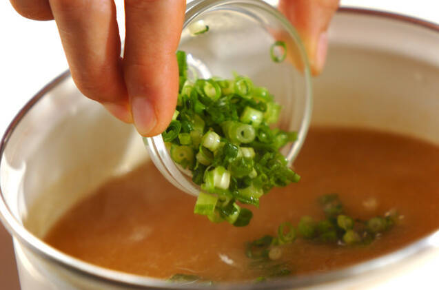 ホクホクジャガイモのみそ汁の作り方の手順4