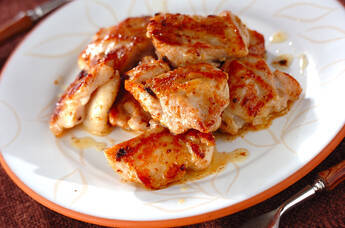 チキンユズバターソース