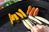 ホットプレート焼き肉の手巻き寿司の作り方12