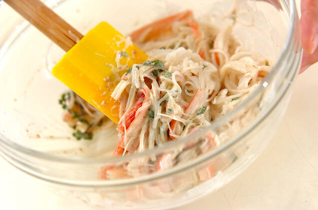 春雨のゴマダレサラダの作り方の手順4