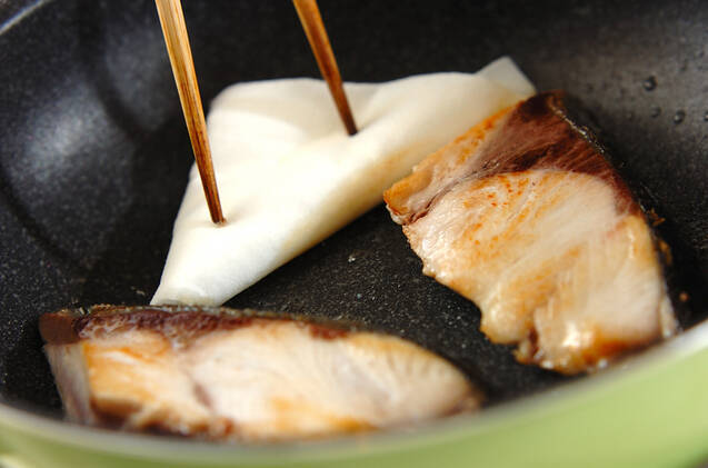 焼きブリの混ぜご飯の作り方の手順3