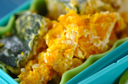 カボチャのナッツ和え