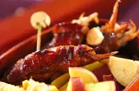 豚肉とゴボウのバルサミコ煮