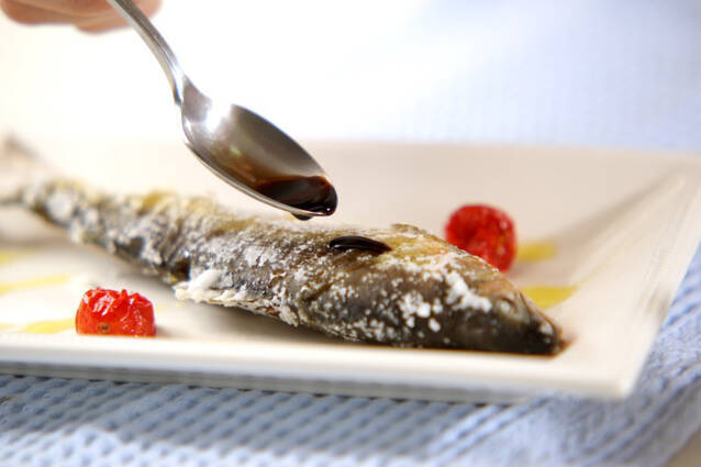 アユのバルサミコ酢がけの作り方の手順6