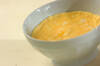 レンジでふんわりコーンスープの作り方の手順1