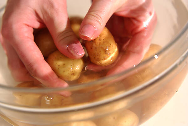 ポテトゴルゴンバターの作り方の手順2
