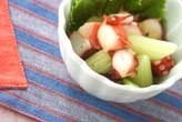 タコとセロリの酢の物