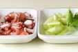 タコとセロリの酢の物の作り方の手順1