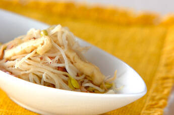 豆モヤシの炒め物