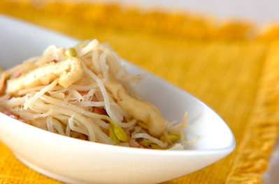 豆モヤシの炒め物 副菜 レシピ 作り方 E レシピ 料理のプロが作る簡単レシピ