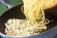 エノキのペペロンチーノの作り方3