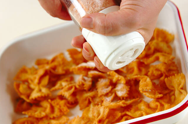 かりんかりんパスタの作り方の手順3