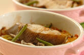 白菜と魚の蒸し焼きの作り方3