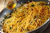 15分で完成！簡単ペペロンチーノ 大葉とシラスでの作り方4