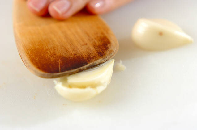 ブリのガーリック炒めの作り方の手順1