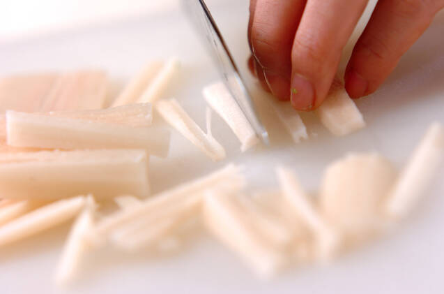 レンコンのきんぴらの作り方の手順1