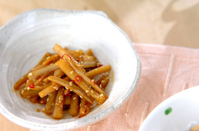 レンコンのきんぴら