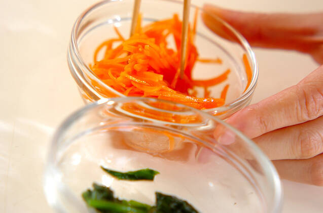 ビビンバ丼の作り方の手順4