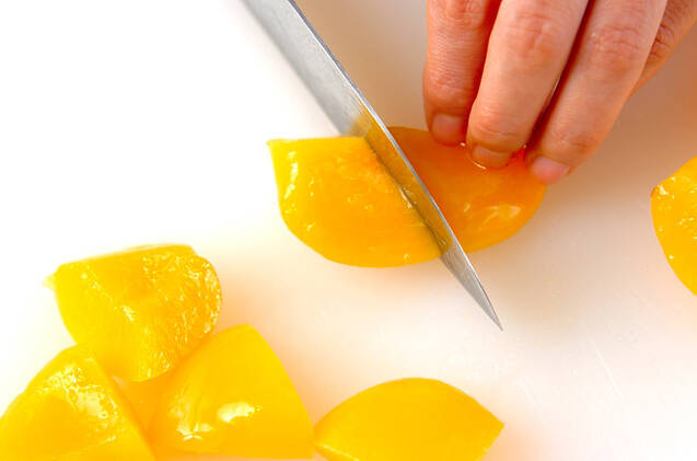 ヨーグルトドリンクの作り方の手順1