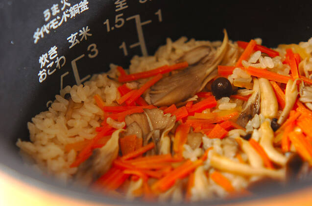 炊き込みご飯の作り方の手順5