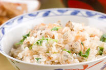 しじみの炊き込みご飯