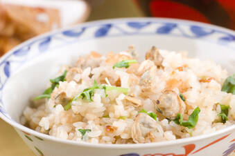 しじみの炊き込みご飯