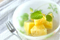 バニラ風味のパイナップル