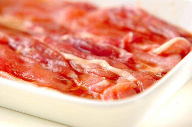 豚天丼の作り方の手順1