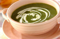 ホウレン草のポタージュ